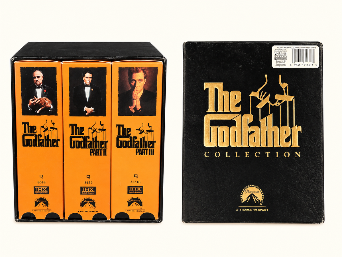 The Godfather 25th Anniversary Collection on VHS 1997