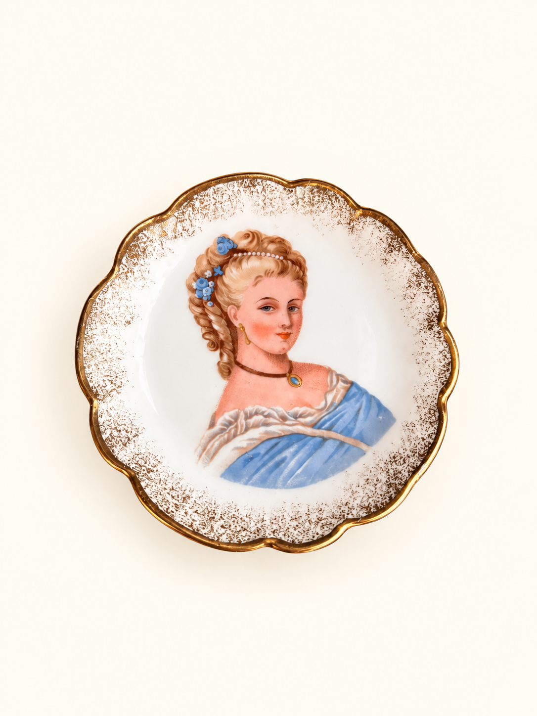 Limoges Portrait Miniature