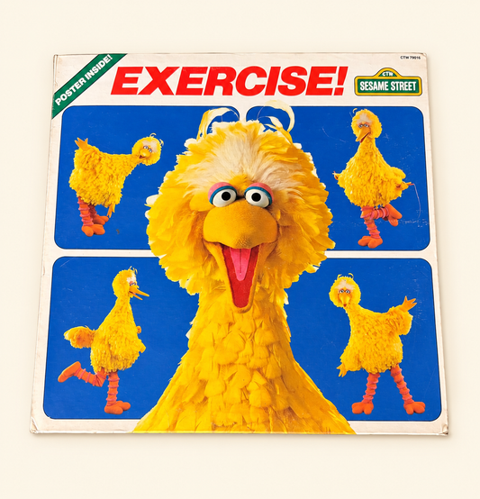 1982 Vinyl "Sesame Street: Exercise!"