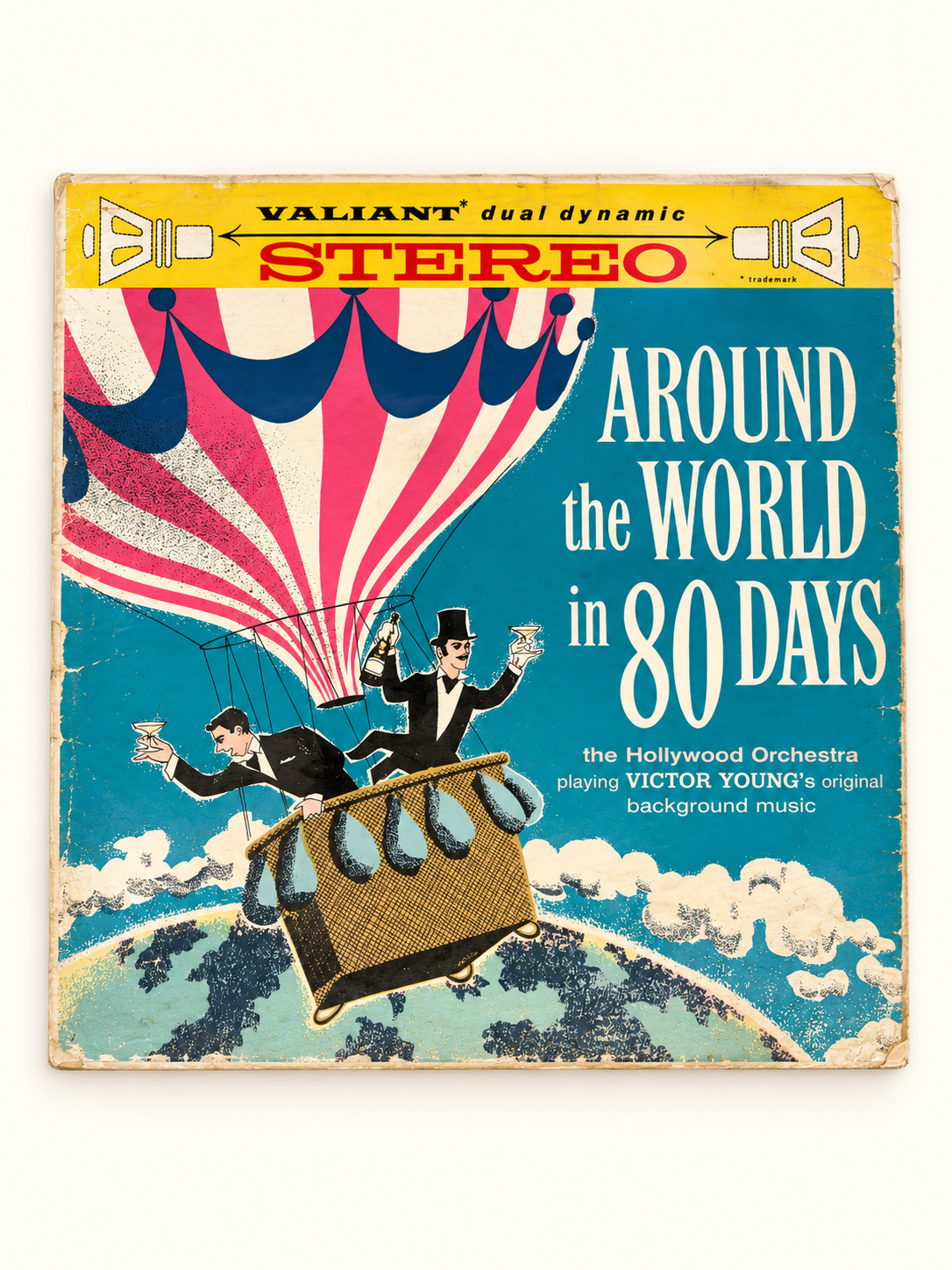 Around the World in 80 Days 1950s Vinyl