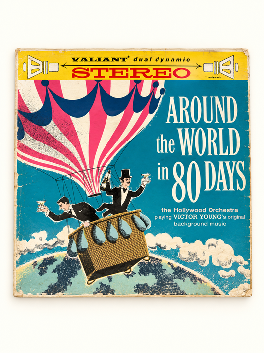 Around the World in 80 Days 1950s Vinyl