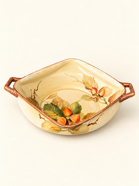 Hand Painted Nippon Nut Dish
