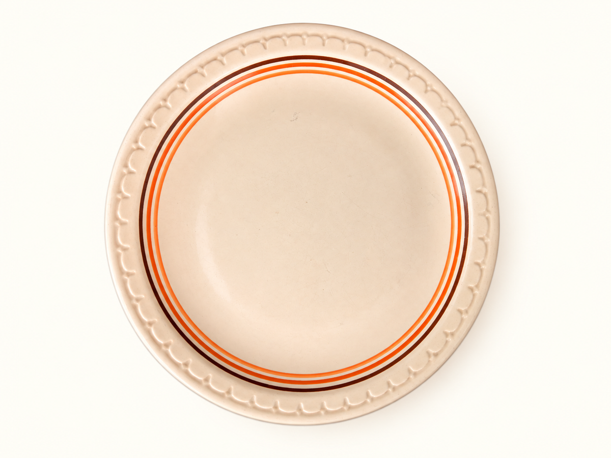 Mid-Century Diner Plate