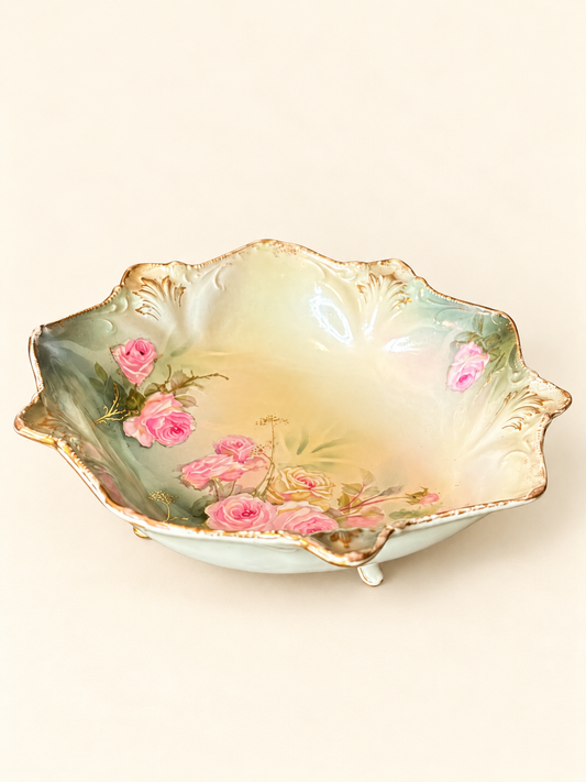 Antique Porcelain Serving Bowl