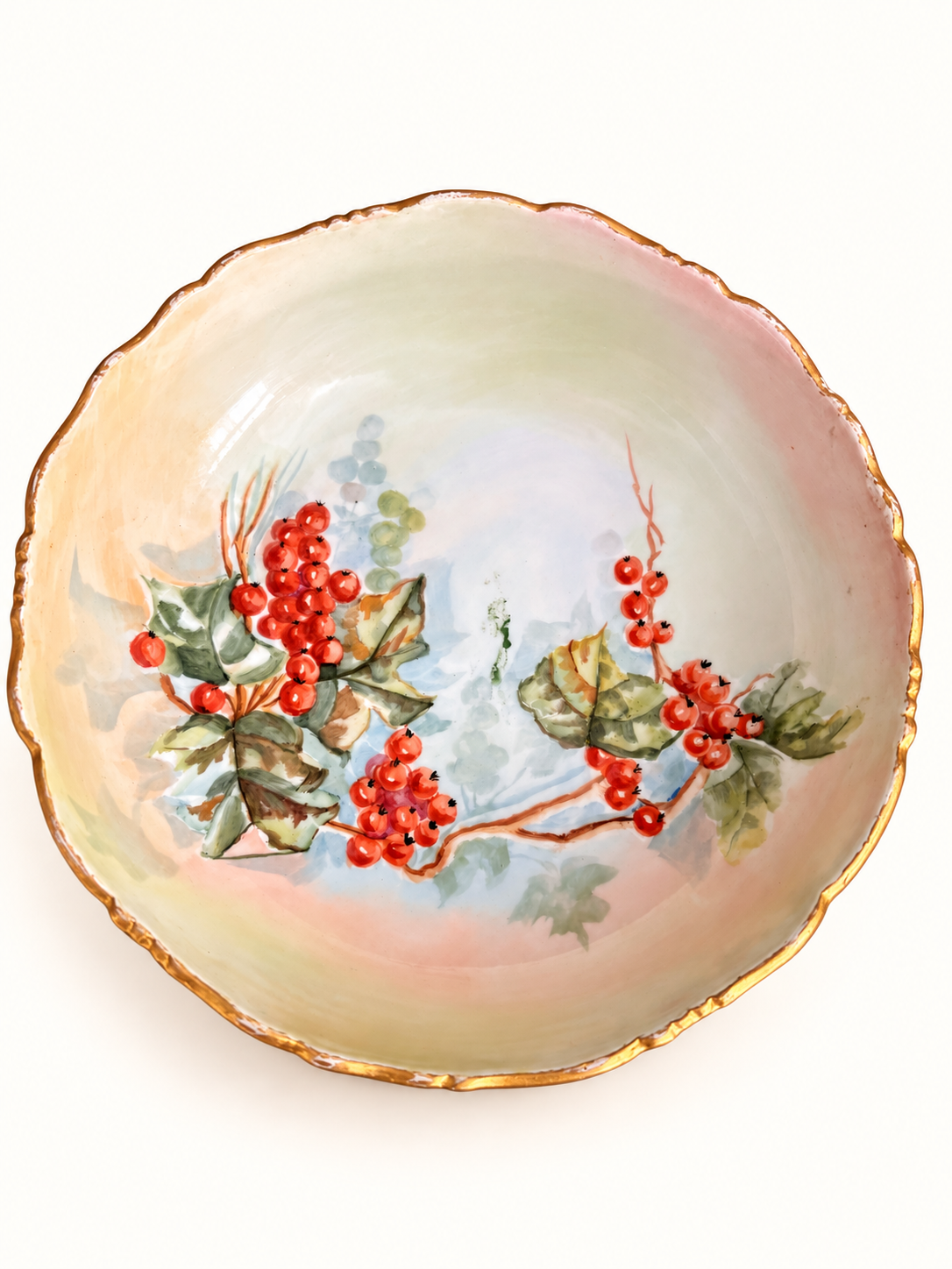 Hand Painted Porcelain Bowl 1900