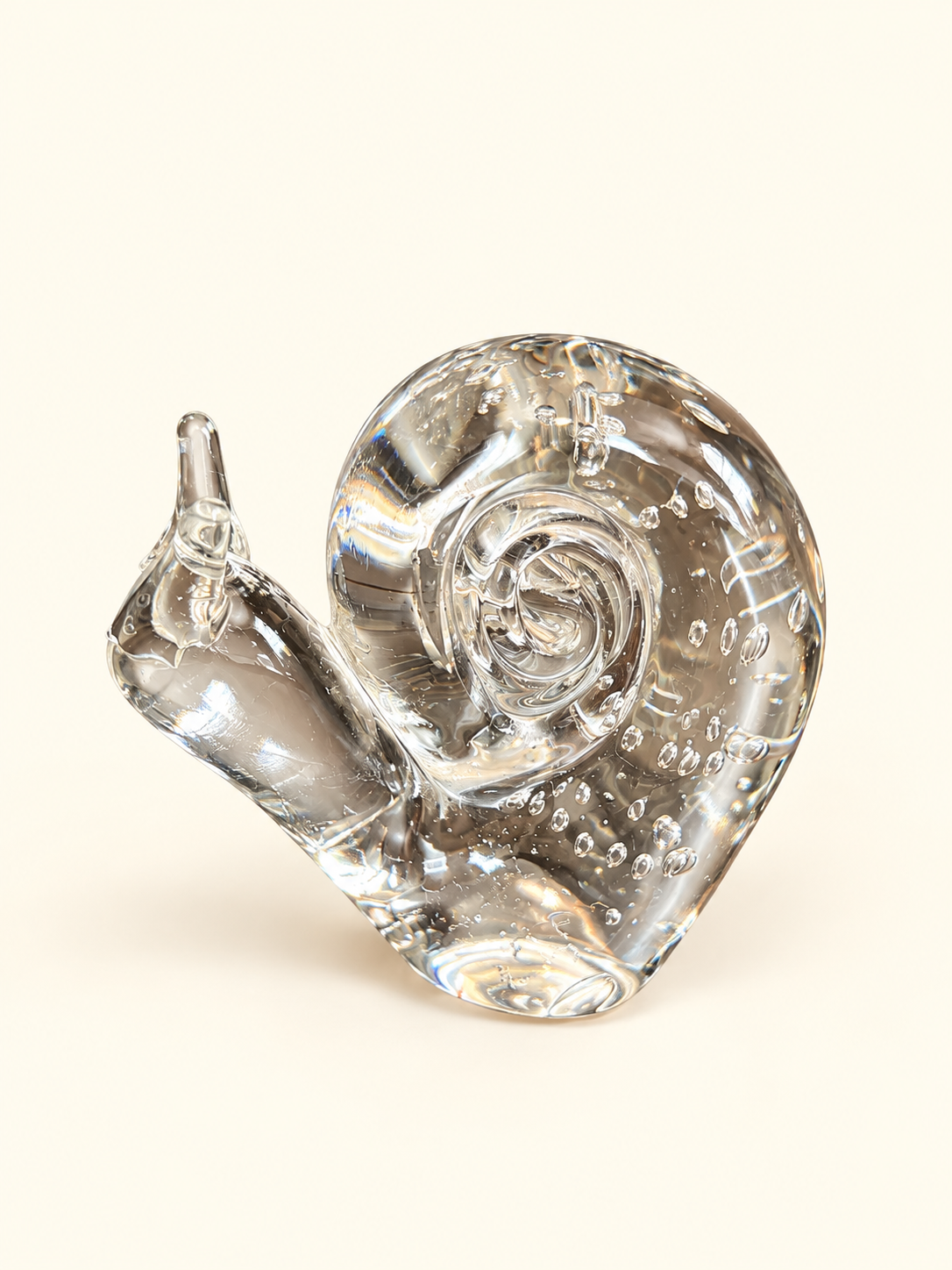 Vintage Art Glass Snail