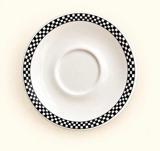 Dudson Armorlite Saucer, "Chicago" Pattern