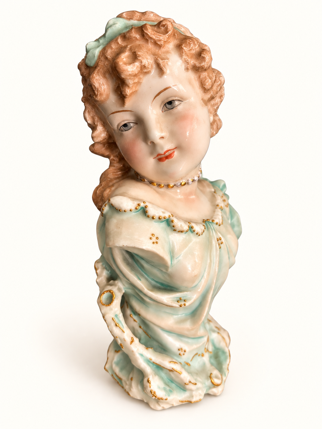 Antique Porcelain Bust