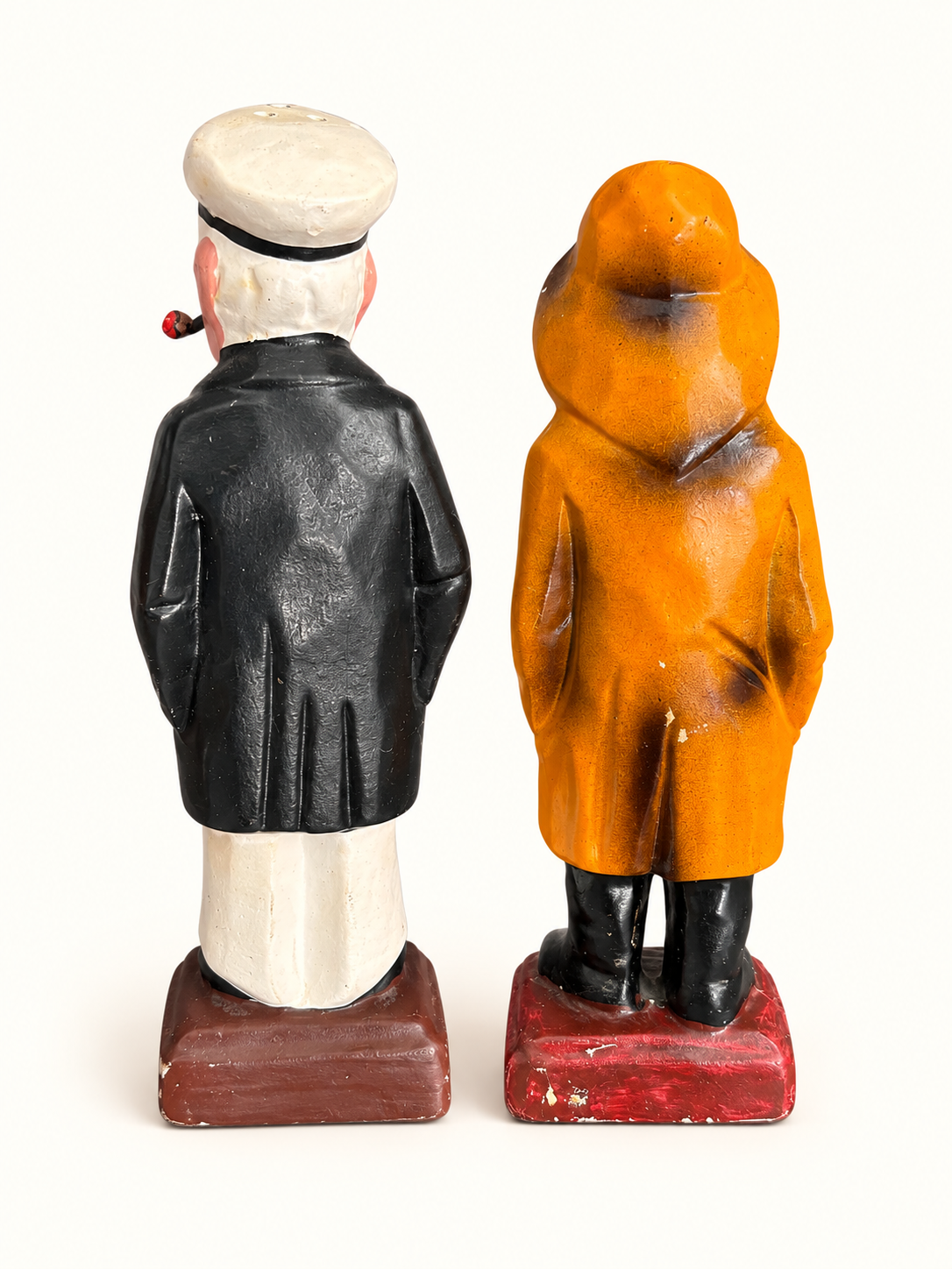 Vintage "Cap'n Pepper" and "Old Salty" Salt and Pepper Shaker Set