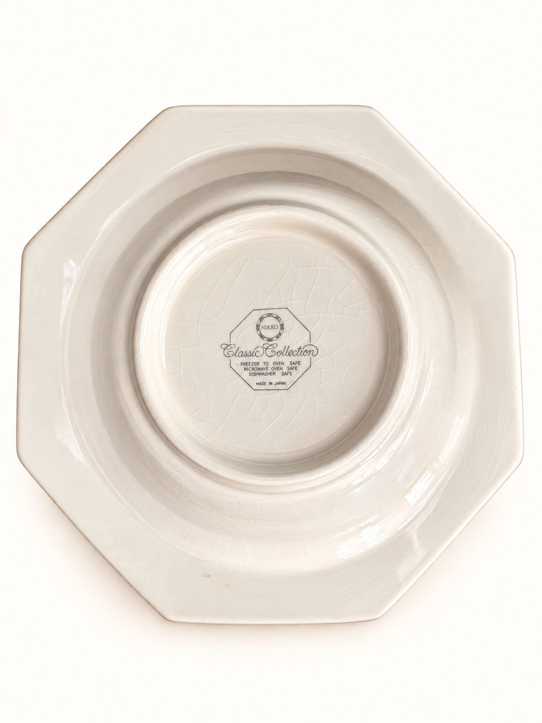 Nikko Classic Collection Octagonal Serving Bowl