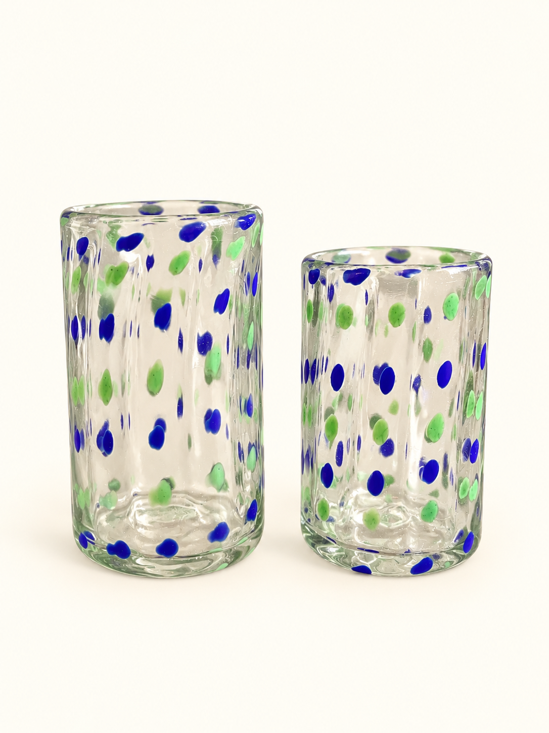 Speckled Glass Tumbler Set
