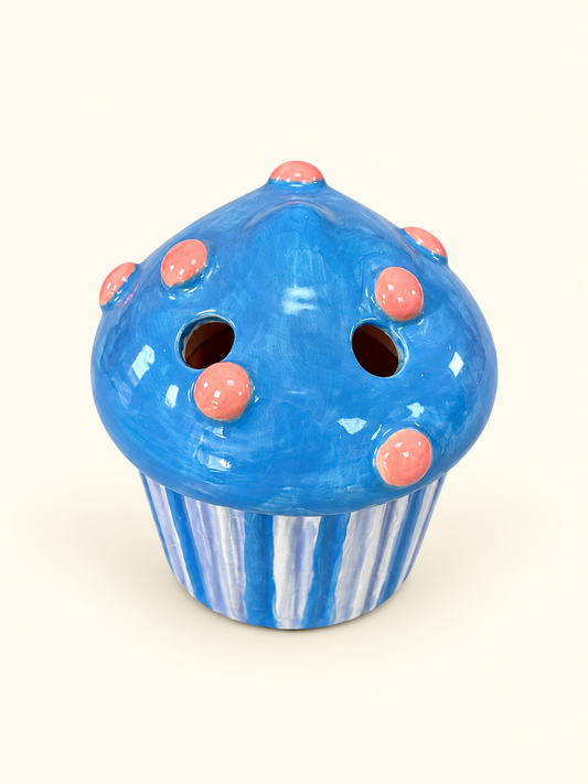 Hand Painted Ceramic Toothbrush Holder